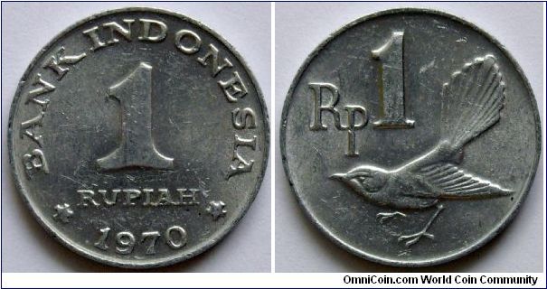 1 rupiah.
1970