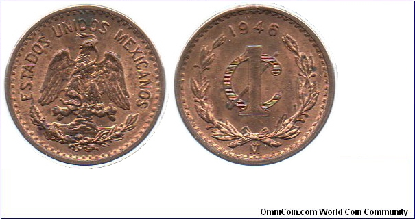 1946 1 centavo