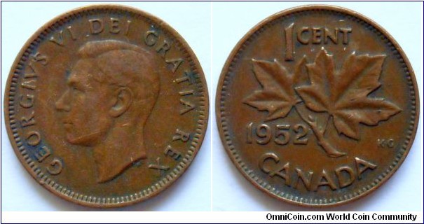 1 cent.
1952