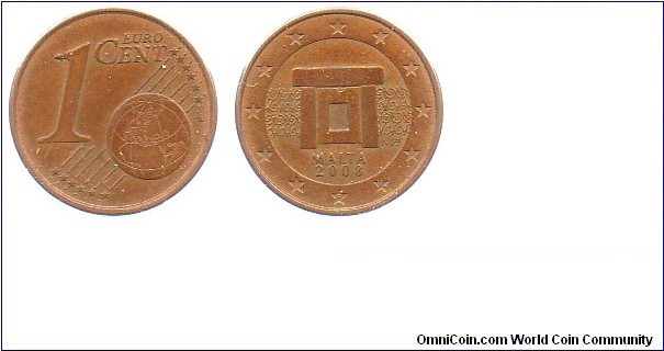 2008 1 Euro cent