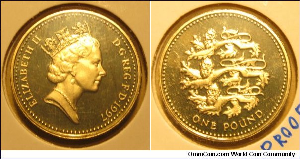 1 Pound 'England' (Heraldic Serie)