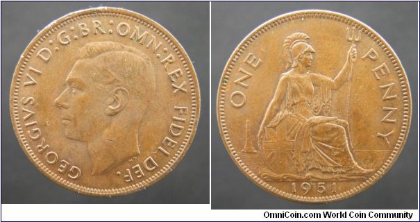 Rare 1951 penny.