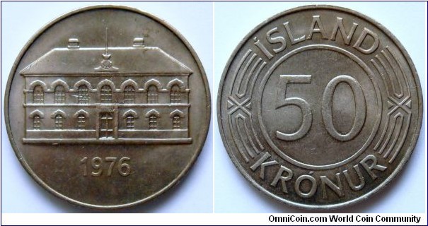 50 kronur.
1976