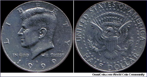 1999-D Half Dollar