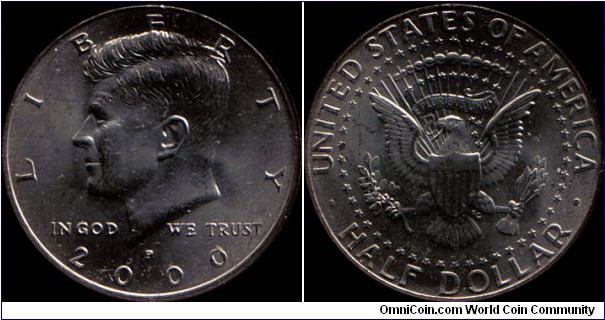 2000-P Half Dollar