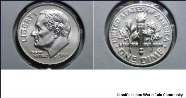 U.S. 2009-D 10 cents 