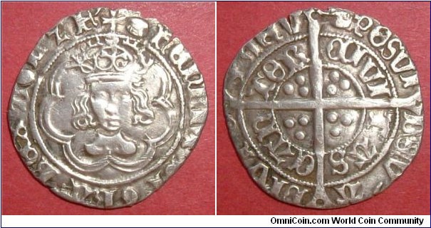 Henry VII. Half Groat Sp2208