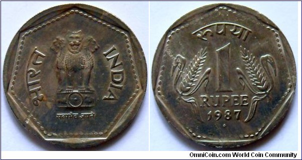 1 rupee.
1987