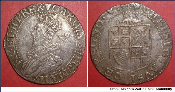 Charles I Shilling