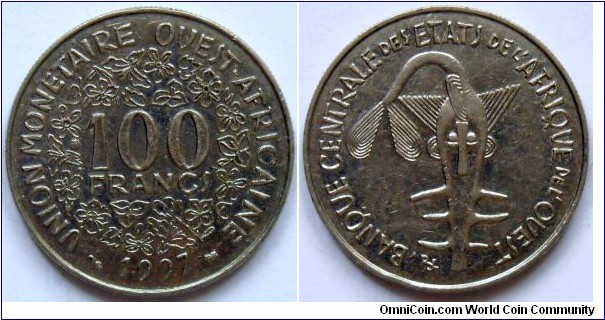 100 francs.
1997