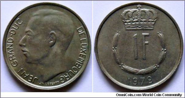 1 franc.
1979