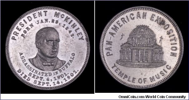 McKinley Assassination medal.