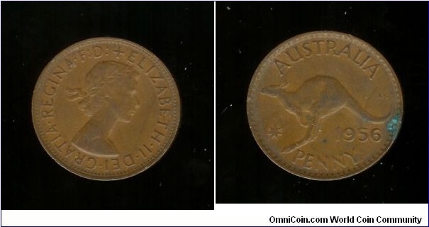 1956 Y. 'Mule' Coin - Has the 1955 Obverse