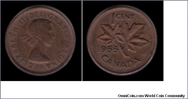 1955 1 Cent