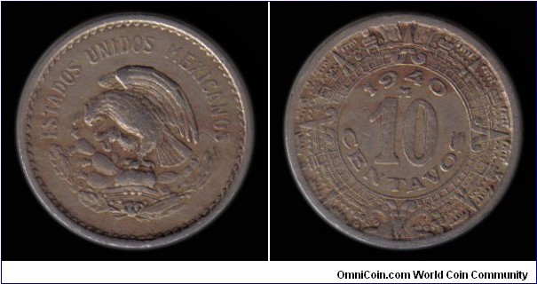 1940 10 Centavos