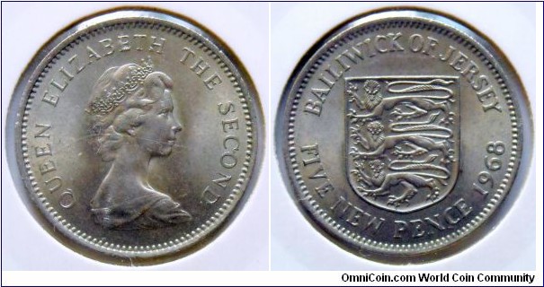 5 pence.
1968