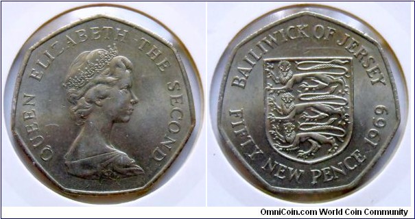 50 pence.
1969