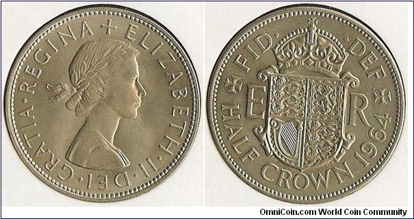 Elizabeth II. Halfcrown