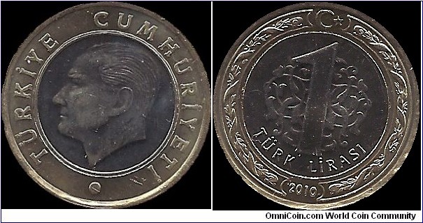 1 Turkish Lira 2010