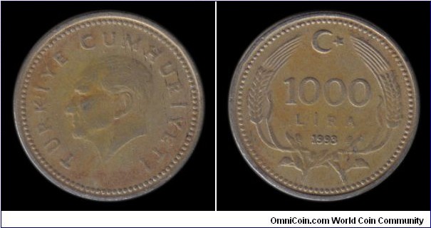 1993 1000 Lira