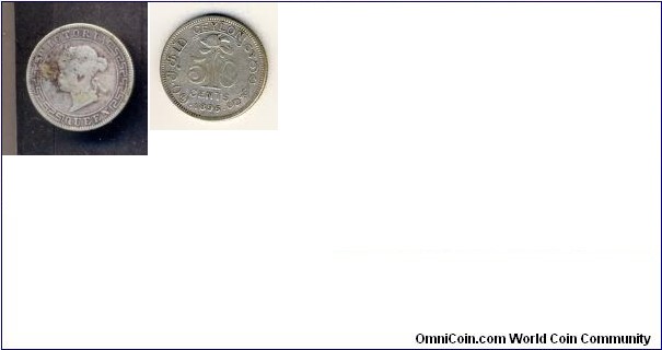 Victoria queen - ceylon coin.