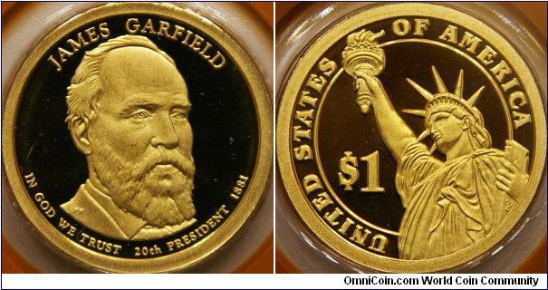James Garfield, 20th president.  From poor wilderness family to scholar, preacher, war hero and statesman.  Assassinated by a member of his own party in his first year as president.