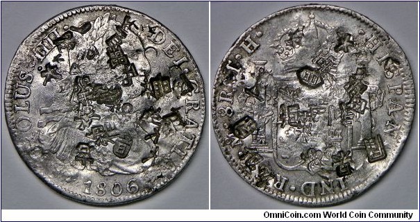 8 reales, chopmarks