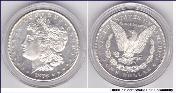 Morgan Silver Dollar
Mint S