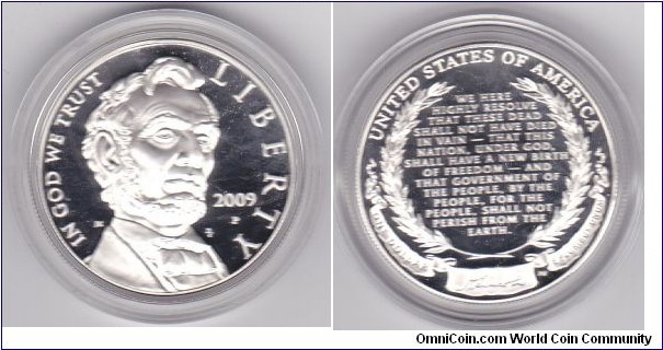 Proof Silver Dollar
