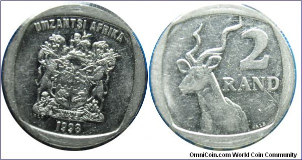 South Africa  2rand  1998