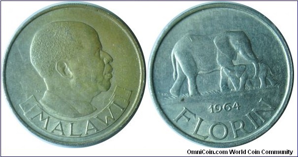 Malawi 1florin 1964