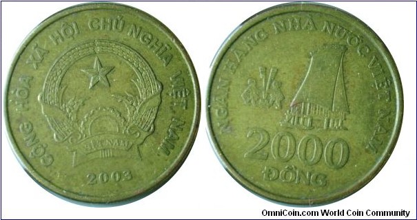 Vietnam 2000dong 2003