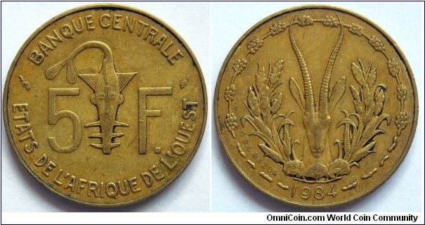 5 francs.
1984