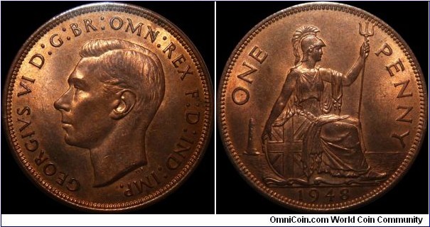 Great Britain 1 Penny 1948
