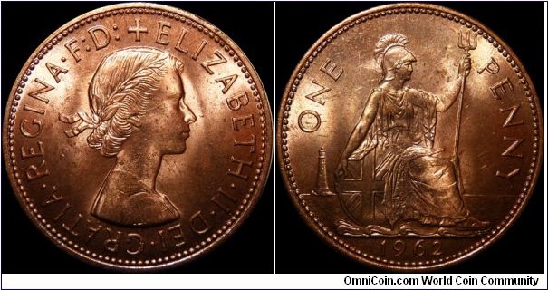 Great Britain 1 Penny 1962