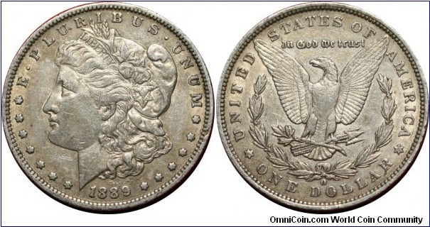 $, 1889-O