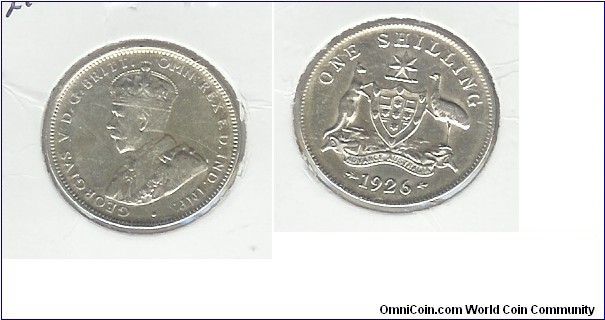 1926 Shilling