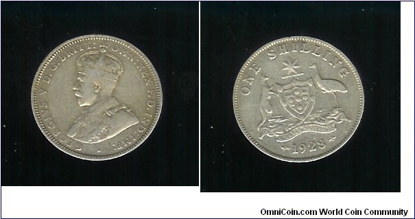 1928 Shilling