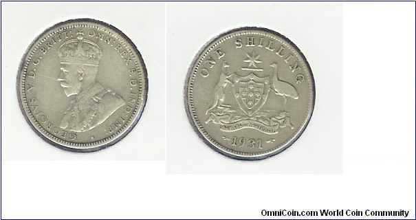1931 Shilling