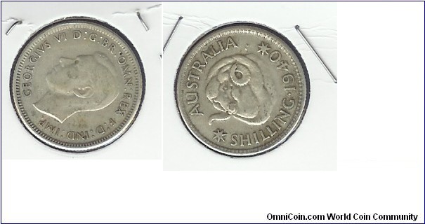 1940 Shilling