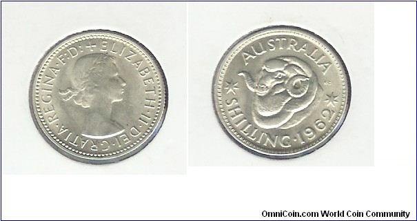1962 Shilling