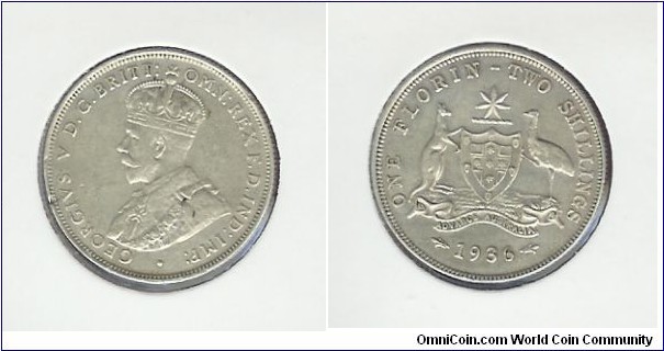 1936 Florin. nice coin