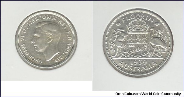 1939 Florin. nice coin.