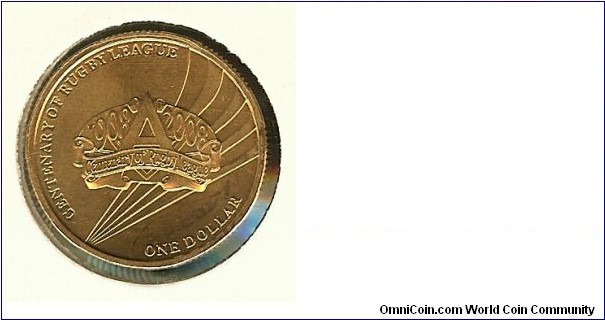 2008 $1. Centenary of the Rugby League