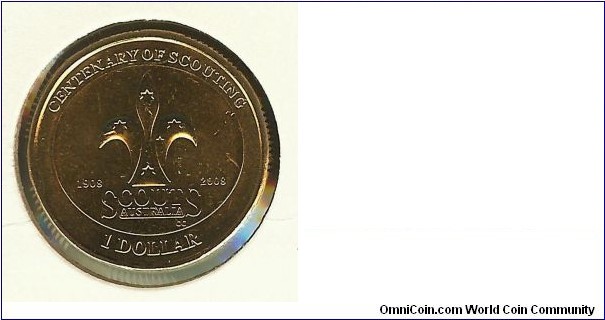 2008 $1. Centenary of Scouting