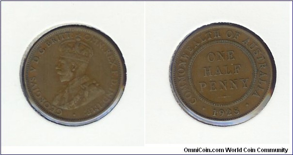 1928 Halfpenny