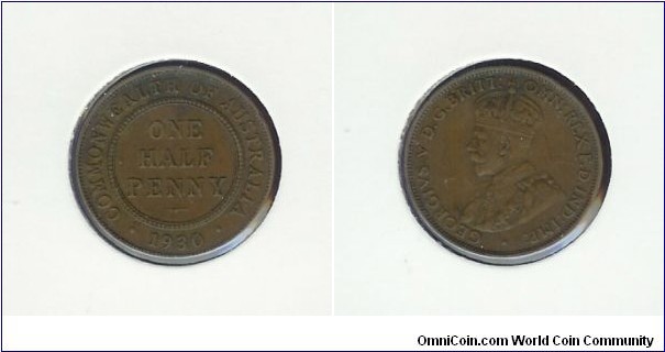 1930 Halfpenny