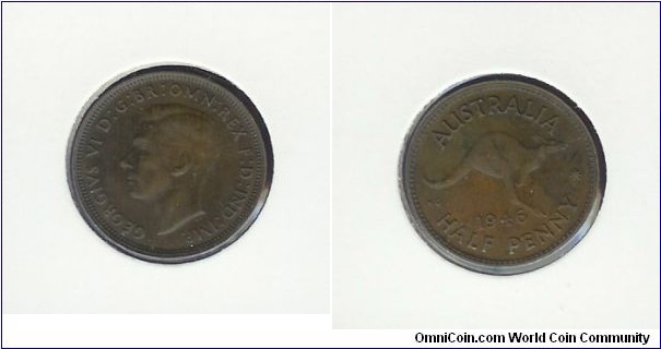 1946 Halfpenny