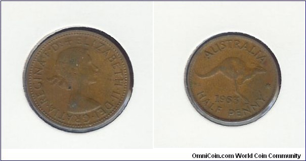 1963 Halfpenny