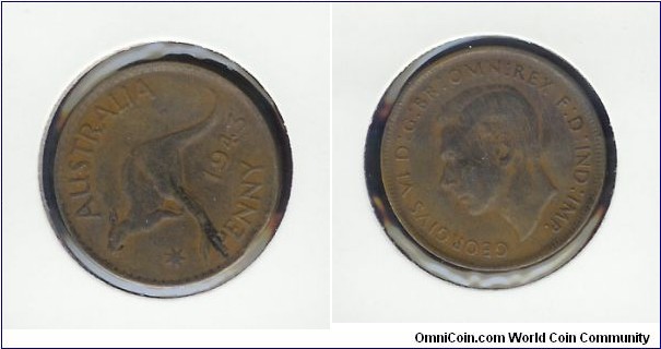 1943 (Y.) Penny